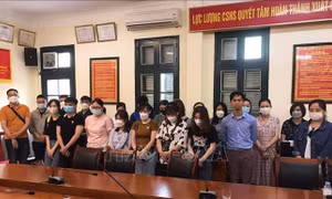 Triệt phá đường dây cho vay lãi nặng và đòi nợ thuê quy mô lớn