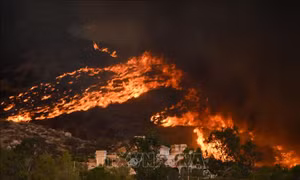 Mỹ: Cháy rừng lan nhanh tại bang California, 2.500 cơ sở hạ tầng bị đe doạ
