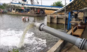 Nước mặn vào Cần Thơ sớm hơn gần một tháng