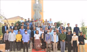 Khánh thành công trình nâng cấp Đài Hữu nghị Campuchia - Việt Nam tỉnh Kampong Speu