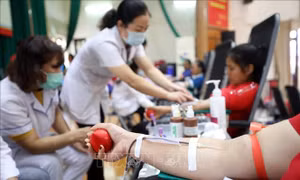 Lạng Sơn: Hiến máu tình nguyện đạt 120%