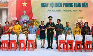 Xây dựng khu vực biên giới vững mạnh, toàn diện