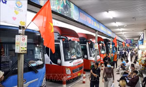 Sở Xây dựng TP Hồ Chí Minh thông tin về việc giá vé xe khách dịp Tết tăng tới 200%