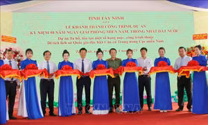 Khánh thành Dự án tu bổ, tôn tạo Khu di tích Căn cứ Trung ương Cục miền Nam