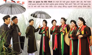 Dân ca quan họ Bắc Ninh làm say đắm lòng người
