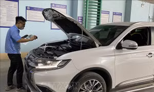 Xe ô tô cá nhân sẽ được tự động giãn chu kỳ kiểm định trong tháng 6