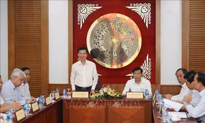 Đoàn Tiểu ban Văn kiện Đại hội XIII làm việc với Bộ Văn hóa, Thể thao và Du lịch