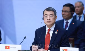 Thủ tướng Lê Minh Hưng dự phiên toàn thể Hội nghị Cấp cao Kỷ niệm 35 năm quan hệ ASEAN-Nga