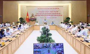 Thủ tướng: Các phiên họp về cải cách hành chính cần được tổ chức trực tuyến tới cấp xã