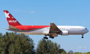Máy bay chở khách Boeing 767 trượt khỏi đường băng tại Crimea