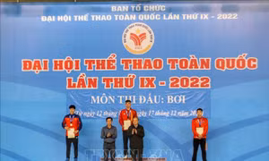 Đại hội Thể thao toàn quốc 2022: Xác lập kỷ lục quốc gia mới môn Bơi
