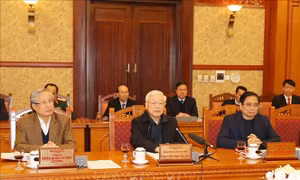 Tổng Bí thư, Chủ tịch nước chủ trì họp Ban Bí thư xem xét, quyết định về công tác cán bộ