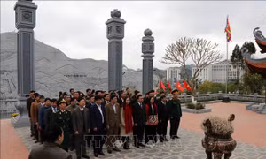Vui 'Hội Xuân dâng Bác'