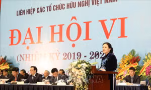 Đại sứ Nguyễn Phương Nga tiếp tục giữ chức Chủ tịch Liên hiệp các tổ chức hữu nghị Việt Nam