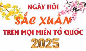Ngày hội 'Sắc Xuân trên mọi miền Tổ quốc' năm 2025