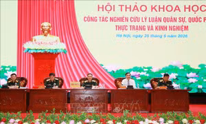 Nghiên cứu phát triển lý luận quân sự, quốc phòng đáp ứng yêu cầu bảo vệ Tổ quốc