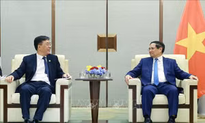 Thủ tướng làm việc với các doanh nghiệp hàng đầu Trung Quốc trong lĩnh vực phát triển hạ tầng