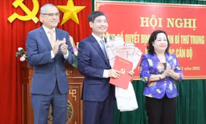 Phú Yên có Phó Bí thư Tỉnh ủy mới