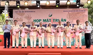 Tri ân đóng góp của các tướng lĩnh nơi cội nguồn quê hương