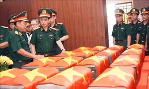 Chiến dịch 500 ngày đêm: Tìm kiếm, quy tập được 1.488 hài cốt liệt sĩ 