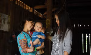 Vì một môi trường an toàn cho bà mẹ và trẻ em vùng dân tộc thiểu số