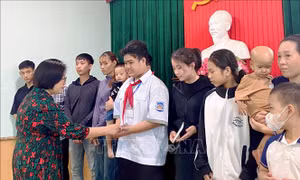 Hỗ trợ trẻ em mắc ung thư và bệnh hiểm nghèo tại Quảng Trị