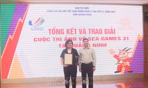 Quảng Ninh trao giải cuộc thi ảnh về SEA Games 31