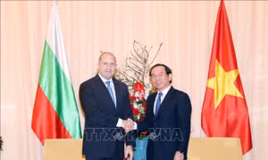 Lãnh đạo Thành phố Hồ Chí Minh hội kiến Tổng thống Bulgaria