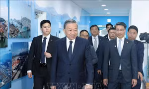  Tổng Bí thư Tô Lâm thăm Cảng biển Busan (Hàn Quốc)