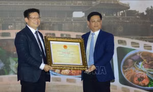 Khai mạc Liên hoan ẩm thực quốc tế 'Huế - Kinh đô ẩm thực'