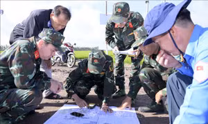 Xác minh thông tin, vị trí mộ liệt sĩ tại khu vực Tràm Dù