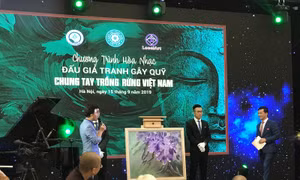 Người gây quỹ trồng rừng từ nghệ thuật