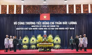 Lễ Quốc tang nguyên Chủ tịch nước Trần Đức Lương