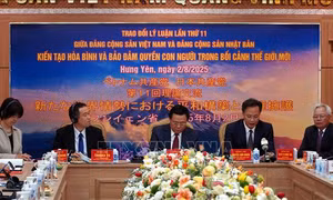 Đảng Cộng sản Việt Nam và Đảng Cộng sản Nhật Bản trao đổi lý luận lần thứ 11