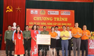 Bộ Công an hỗ trợ xây dựng, nâng cấp trường 'Trung học kháng chiến' tại Bắc Kạn
