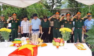 Viết tiếp hành trình tri ân các anh hùng liệt sĩ