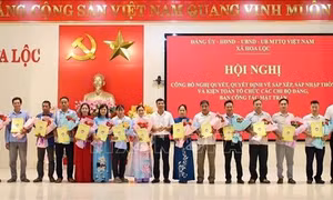 Kiện toàn bộ máy, tạo đà phát triển cơ sở sau sắp xếp