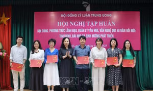 Đổi mới tư duy lãnh đạo, quản lý văn học, nghệ thuật trong kỷ nguyên phát triển mới