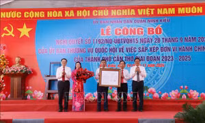 Không để phát sinh phí, lệ phí chuyển đổi giấy tờ sau sắp xếp cấp xã