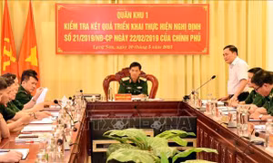 Phát huy sức mạnh tổng hợp trong xây dựng khu vực phòng thủ vững mạnh