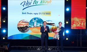Công bố Năm Du lịch quốc gia 2023 'Bình Thuận - Hội tụ xanh' 