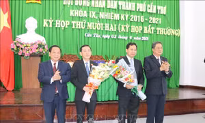 Ông Lê Quang Mạnh được bầu làm Chủ tịch UBND thành phố Cần Thơ