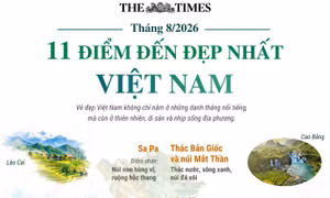 Tạp chí The Times giới thiệu 11 điểm đến đẹp nhất Việt Nam