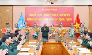 Đảm bảo an toàn tuyệt đối, hoàn thành xuất sắc nhiệm vụ gìn giữ hòa bình Liên hợp quốc 