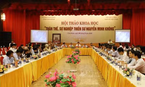 Hội thảo khoa học về thân thế, sự nghiệp thiền sư Nguyễn Minh Không