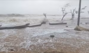 Bão số 6: Thừa Thiên - Huế ghi nhận hai người dân thiệt mạng 