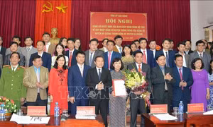 Sáp nhập Đảng bộ huyện Thông Nông vào Đảng bộ huyện Hà Quảng 