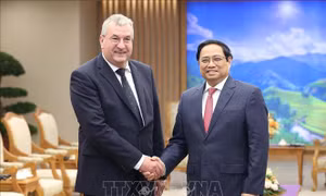 Thủ tướng tiếp Bộ trưởng, Thủ hiến Wallonie-Bruxelles, Vương quốc Bỉ