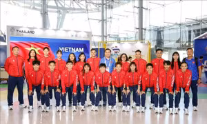 Futsal nữ Việt Nam tự tin hướng tới trận mở màn SEA Games 33