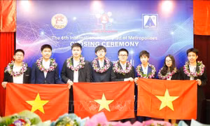Học sinh Việt Nam đạt thành tích cao tại Kỳ thi IOM lần thứ 6